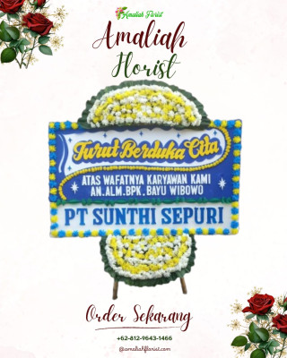 Papan Bunga Duka di Yaru