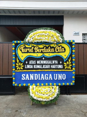 Papan Bunga Duka di Yaru